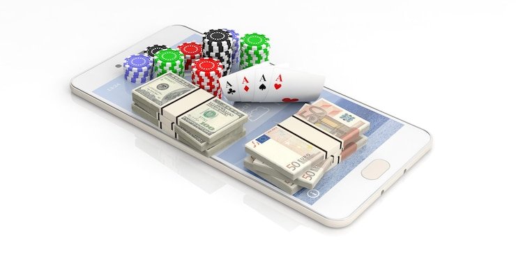 Antarmuka taruhan olahraga NBA di aplikasi mobile nota4d